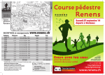 Course pédestre Renens Samedi 27 septembre