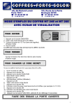 Télécharger le mode d`emploi - Coffres