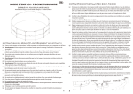 mode d`emploi - piscine tubulaire instructions de - Migros