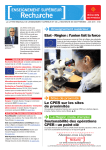Lettre Recherche - Juin 2015 (format PDF, 1.9 Mo)