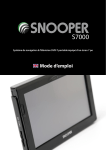 Mode d`emploi - Snooper France