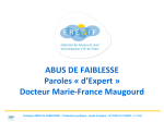 Docteur Marie-France Maugourd