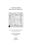 Atlas de la mémoire.Mémoire de MA