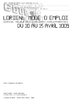 DP_LORIENT MODE D`EMPLOI - NAT - Theatre