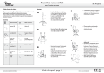 Fauteuil de bureau confort Mode d`emploi - page 1