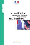 La certification en 7 questions