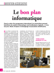 Le bon plan informatique