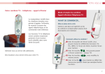 Mode d`emploi de la télévision et du téléphone