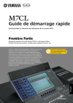 M7CL Guide de demarrage rapide Premiere Partie