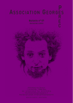 Association Georges Perec - Bulletin 57 ( PDF