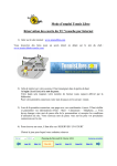 Mode d`emploi Tennis Libre réservation des cours du TC Veauche