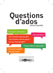 Questions d`ados (Amour - sexualité)- Brochure