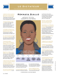 Le Dictateur de cette semaine : Rokhaya Diallo » Stylist – Avril 201