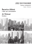 Berenice Abbott Ai Weiwei