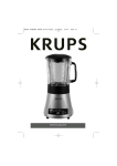 KRUPS BLENDER FRESH multilangue