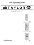 Mode d`emploi - Taylor Company