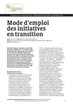 Mode d`emploi des initiatives en transition - Inter