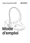 Mode d`emploi - Geberit AquaClean