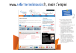 www.seformerenlimousin.fr, mode d`emploi