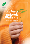 Mode d`emploi - Les Parcs naturels de Wallonie