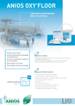 ANIOS OXY`FLOOR Détergent désinfectant Sols