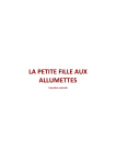 LA PETITE FILLE AUX ALLUMETTES