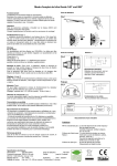 Mode d`emploi de Infra Garde 140° und 200°