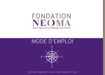 mode d`emploi - Fondation NEOMA Business School