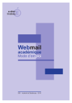 Mode d`emploi du webmail