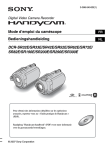 Mode d`emploi du caméscope