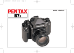 Télécharger le mode d`emploi du Pentax 67II - Galerie