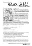 Mode d`emploi incomplet