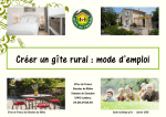 Créer un gîte rural : mode d`emploi