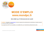 MODE D`EMPLOI www.mondpc.fr