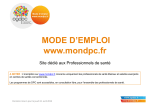 MODE D`EMPLOI www.mondpc.fr