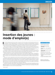 Insertion des jeunes : mode d`emploi(s)