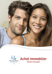 Achat immobilier : mode d`emploi