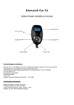 mode d`emploi Bluetooth Car Kit