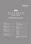 WAVEDRUM Global Edition Guide de prise en main