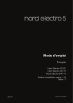 Mode d`emploi - Nord Keyboards