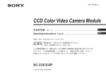 CCD Color Video Camera Module