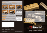 DiMarzio Pickups Catalog 2011