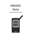 PHONIC PAA3