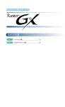 Rooster GX 取扱説明書