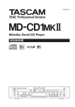 取扱説明書 - 1.5 MB | md-cd1mkii_om_va_j