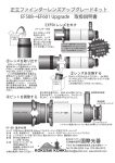 正立ファインダーレンズアップグレードキット EF508→EF601 Upgrade