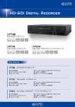 HD-SDI Digital Recorder