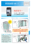 感震装置 HK-1 地震発生…