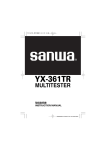 YX-361TR - Sanwa Electric Instrument Co., Ltd.