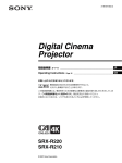 Digital Cinema Projector